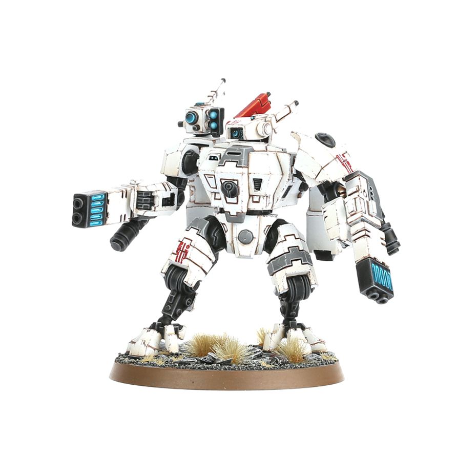 T’au Empire: XV8 Crisis Battlesuit Team