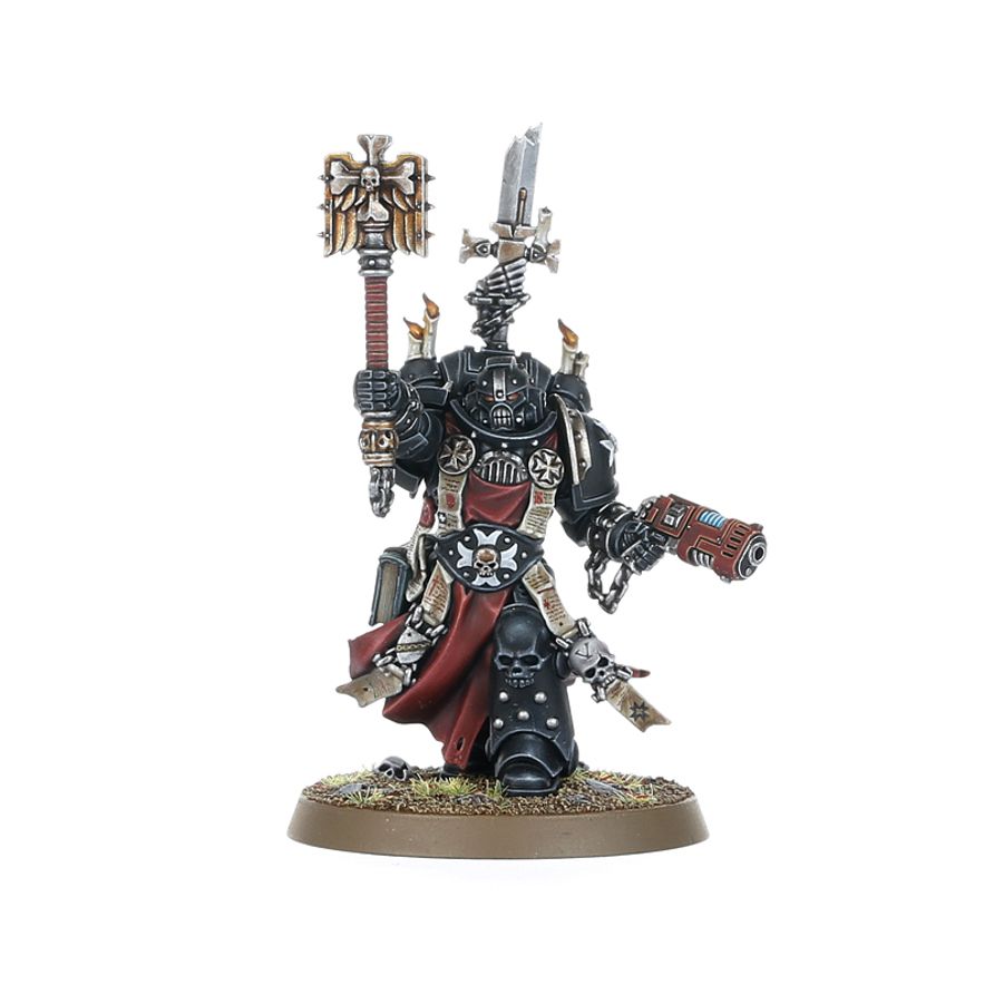 Black Templars: Chaplain Grimaldus & Retinue