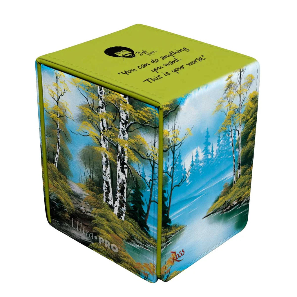 Bob Ross Lakeside Path ALCOVE® Flip DECK BOX®