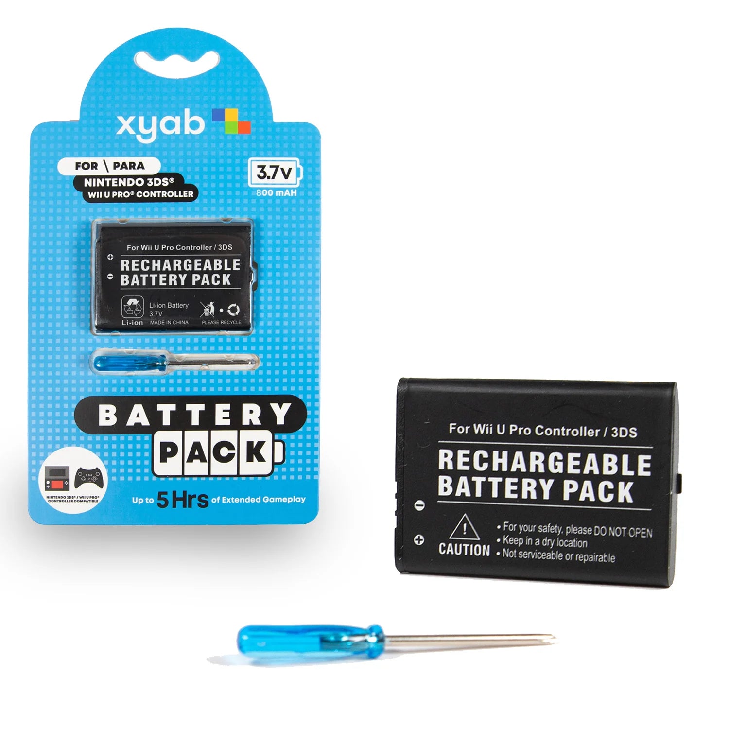 Rechargeable Battery Pack (3ds/Wii U Pro Controller)