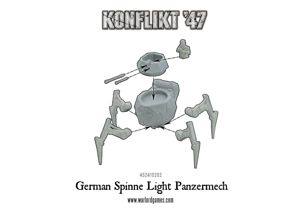 Konflikt '47: Spinne Light Panzermech