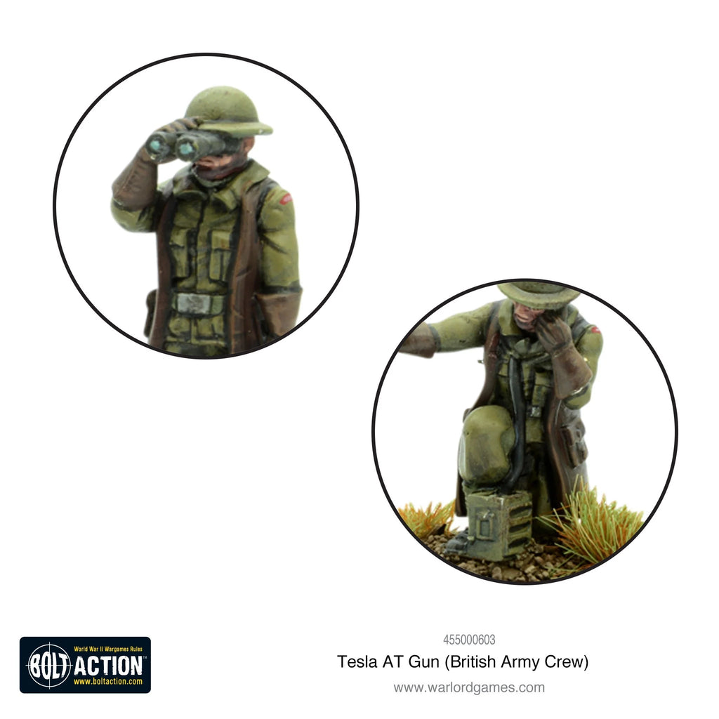 Tesla AT Gun (British Army crew)