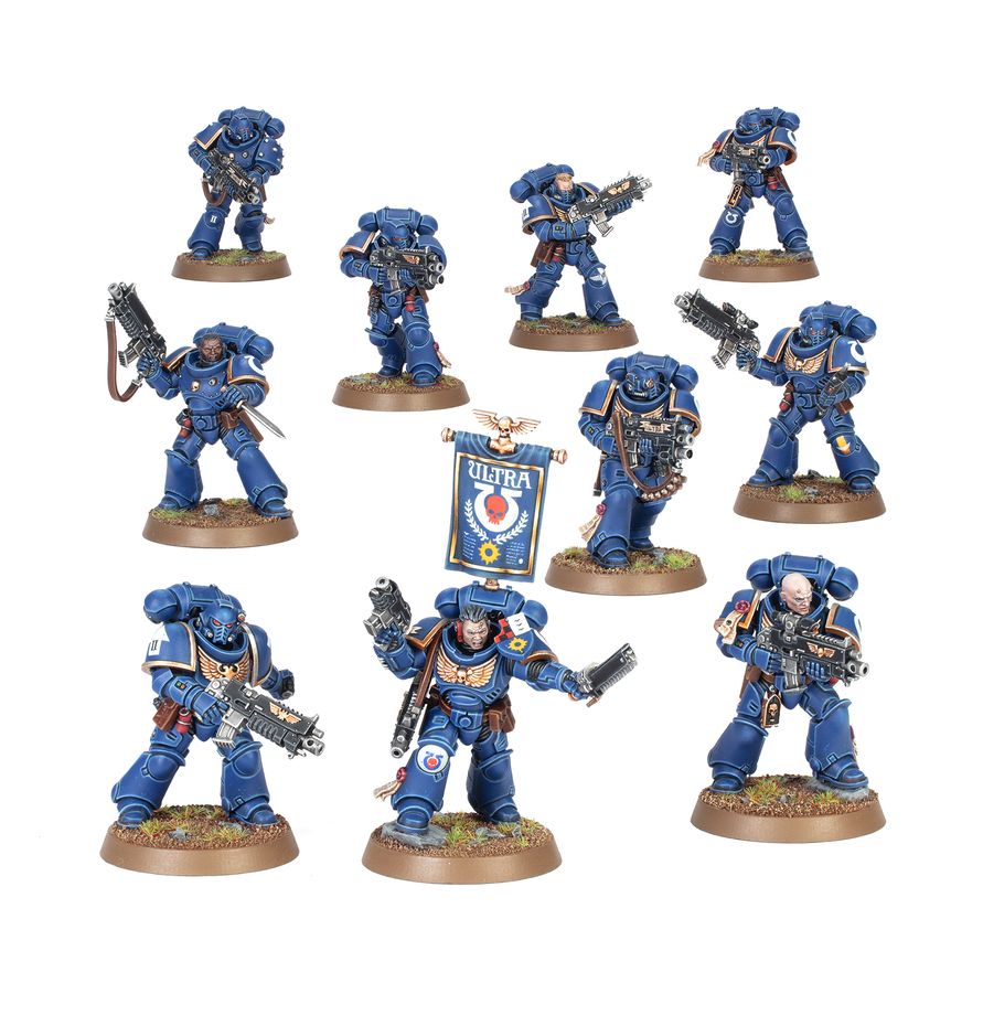 Space Marines: Intercessor Squad (10th Edition Sculpt)