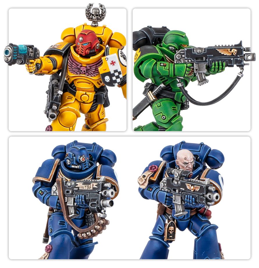 Space Marines: Intercessor Squad (10th Edition Sculpt)
