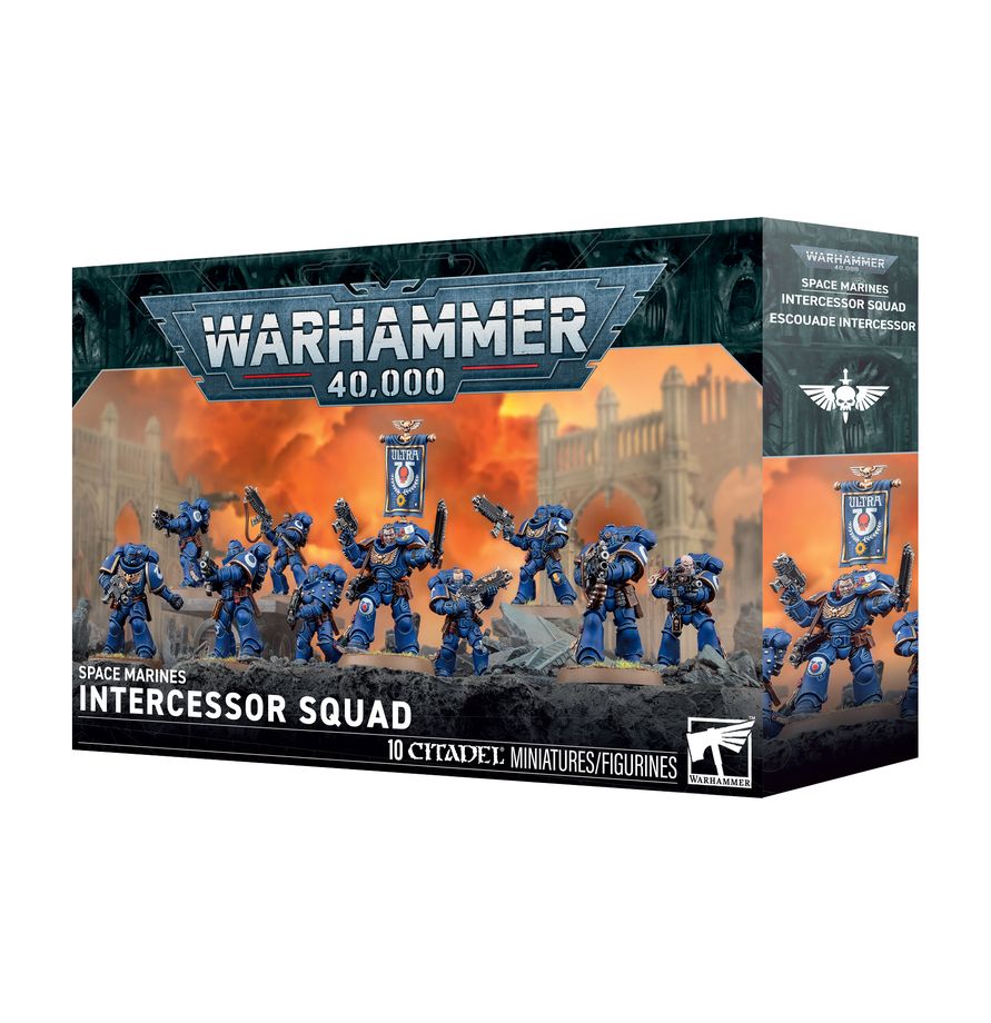 Space Marines: Intercessor Squad (10th Edition Sculpt)