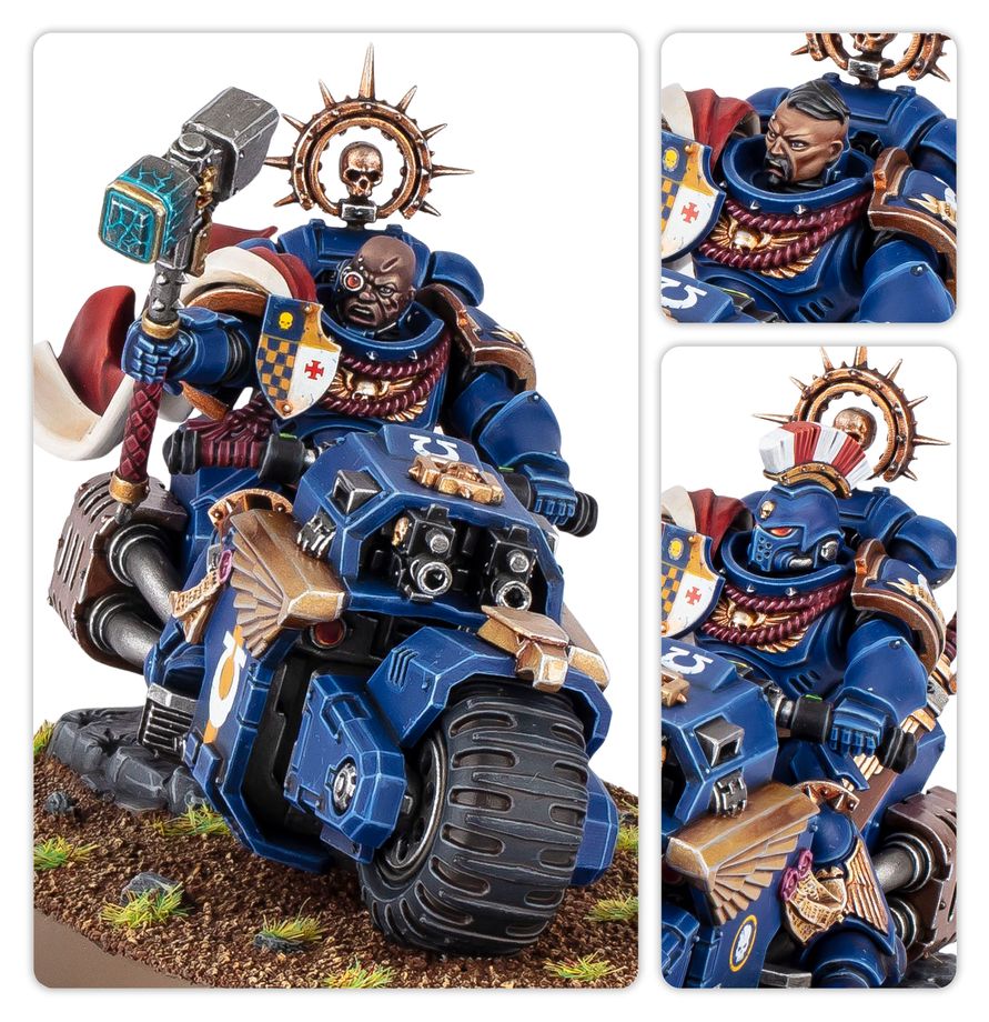 Space Marines: Captain on Bike