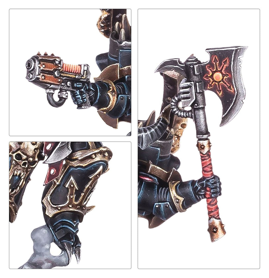 Chaos Space Marines: Chaos Lord with Jump Pack