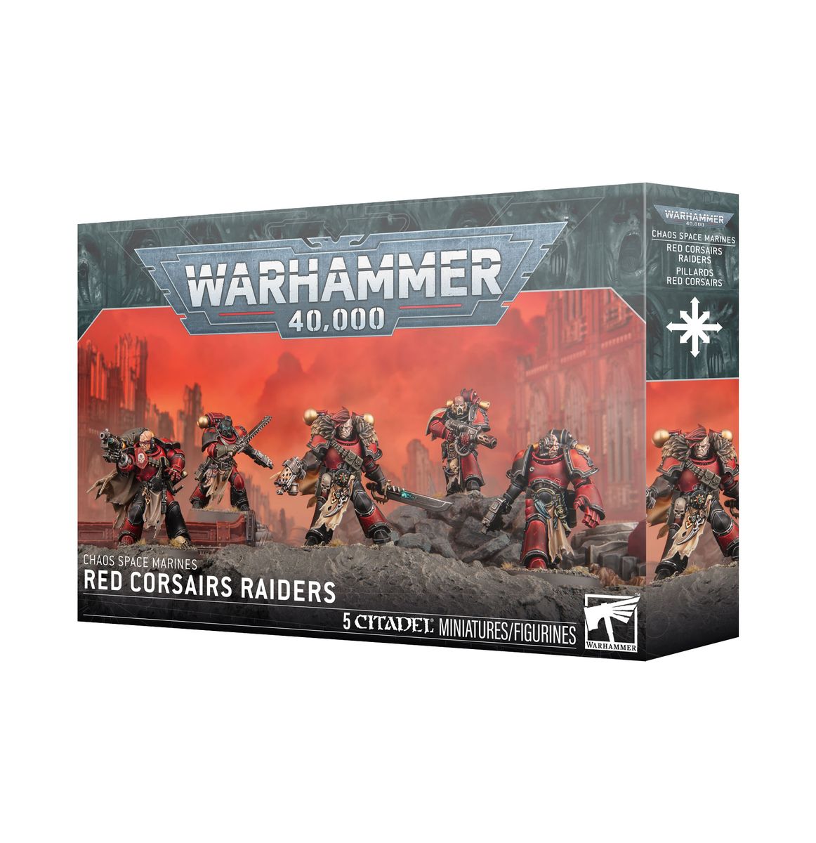 Chaos Space Marines: Red Corsairs Raiders