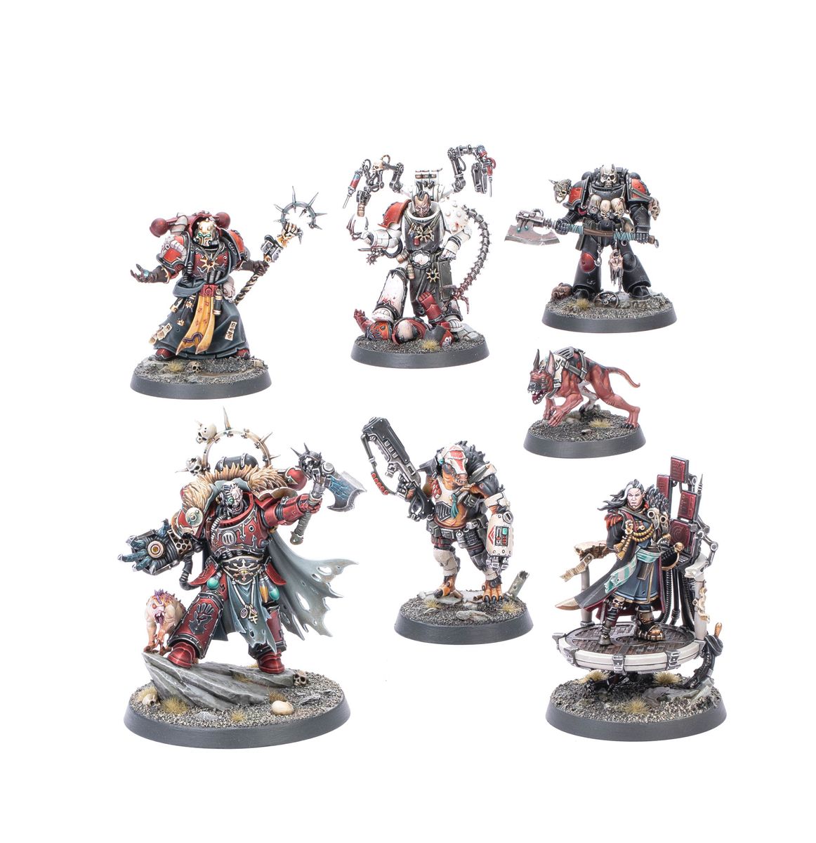Chaos Space Marines: Huron Blackheart and the Masters of the Maelstrom