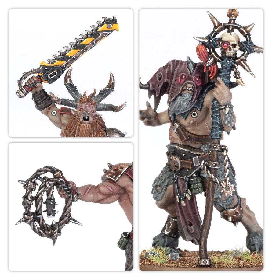 Chaos Space Marines: Fellgor Beastmen