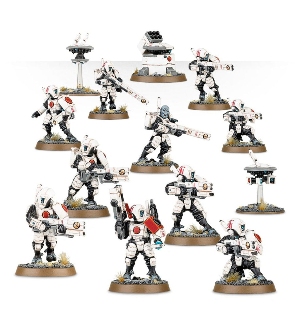 T'au Empire: Fire Warriors Strike Team