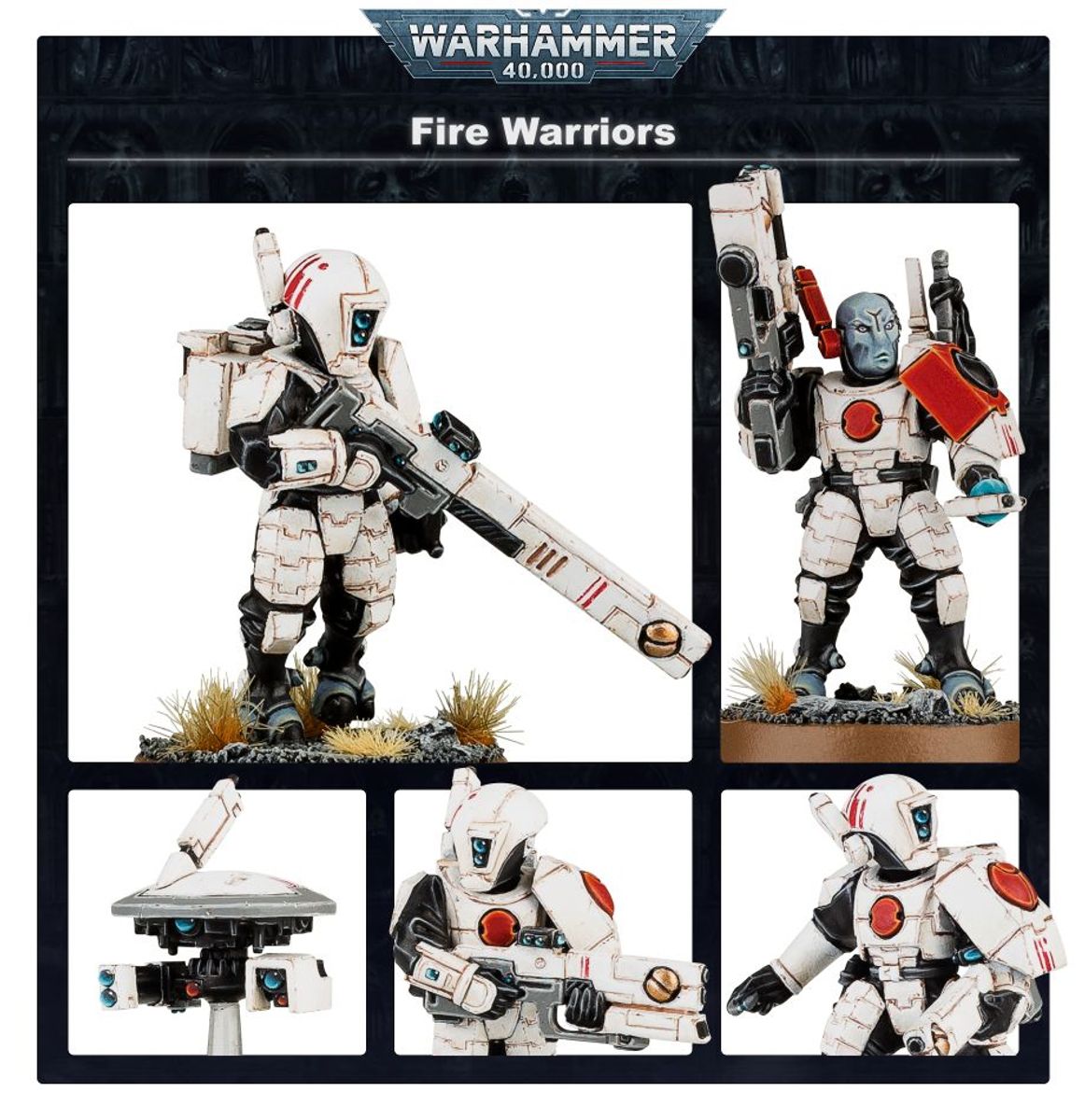 T'au Empire: Fire Warriors Strike Team