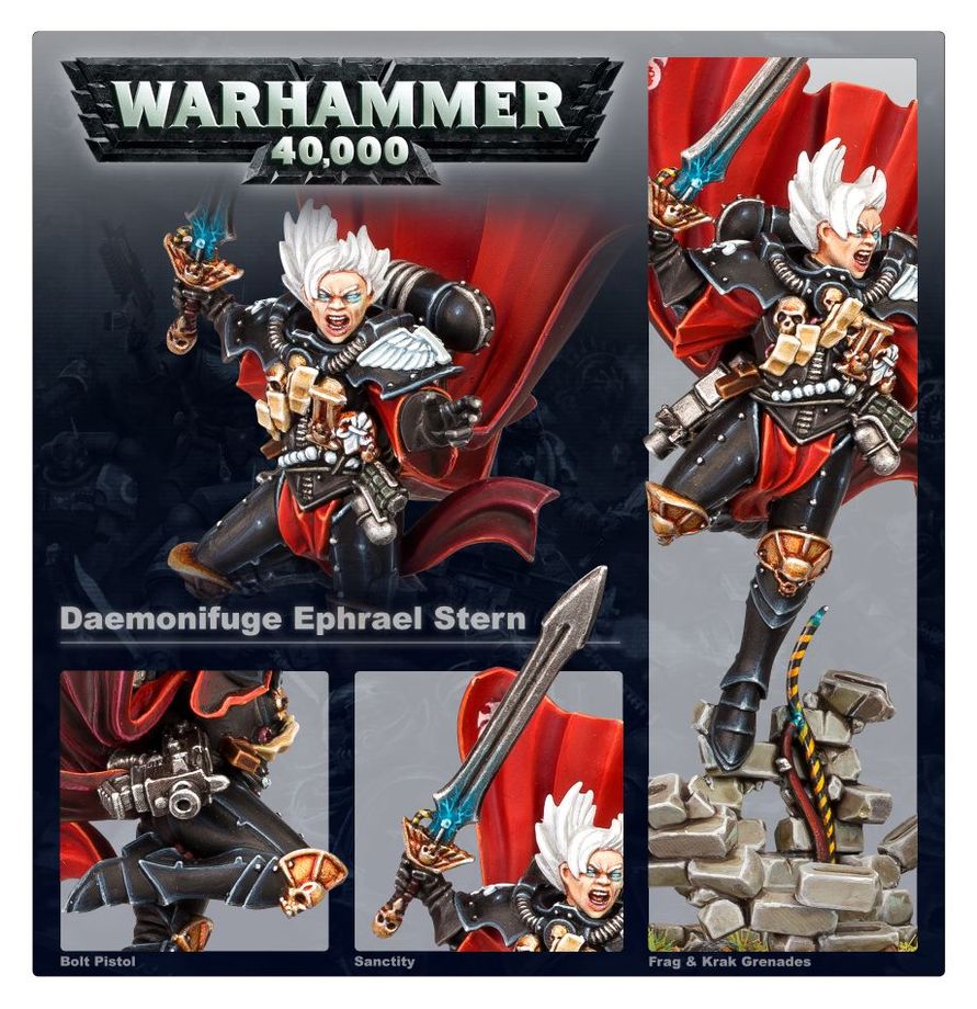 Adepta Sororitas: Daemonifuge – Ephrael Stern & Kyganil