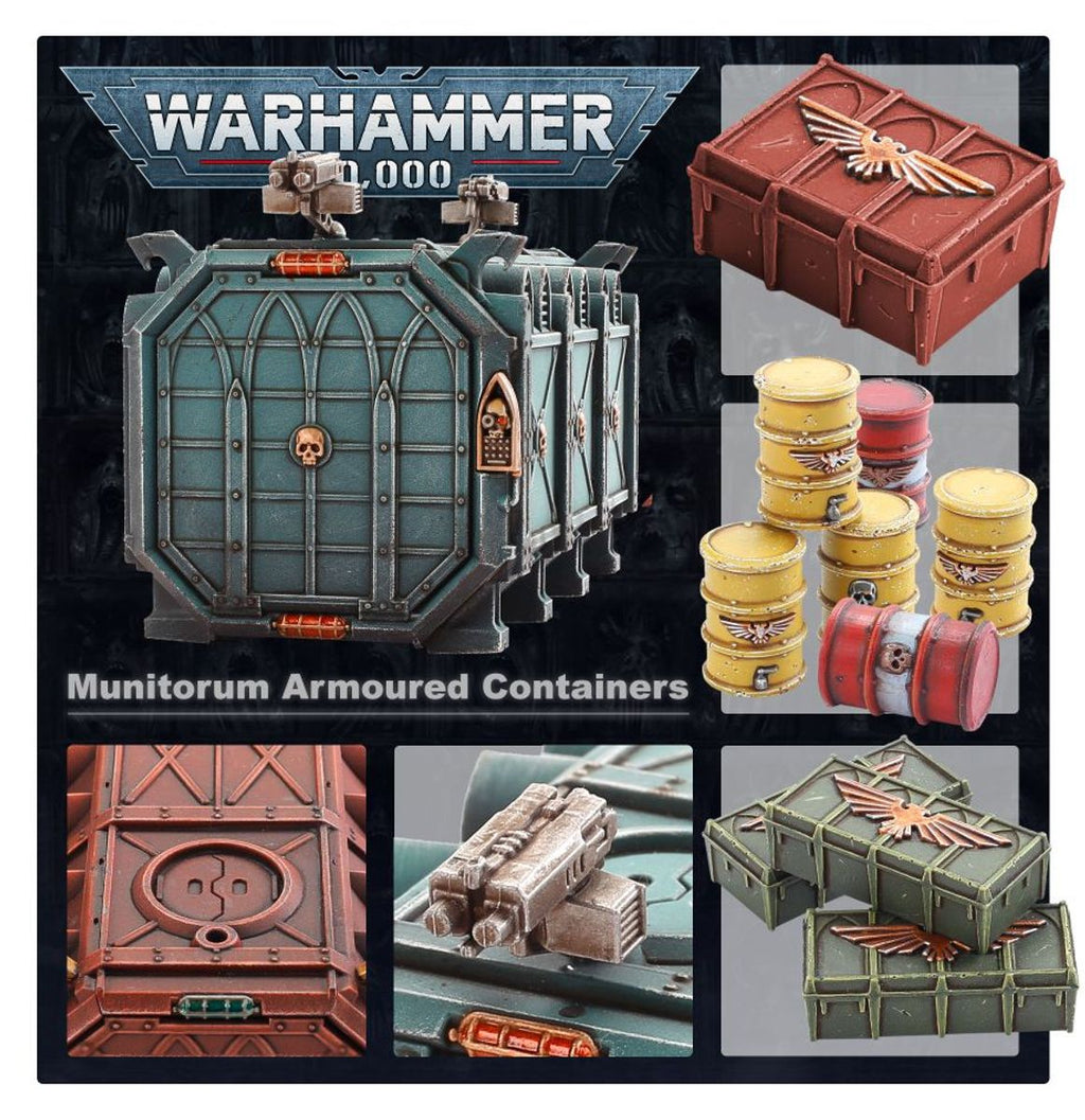 Warhammer 40,000: Battlezone: Manufactorum – Munitorum Armoured Containers