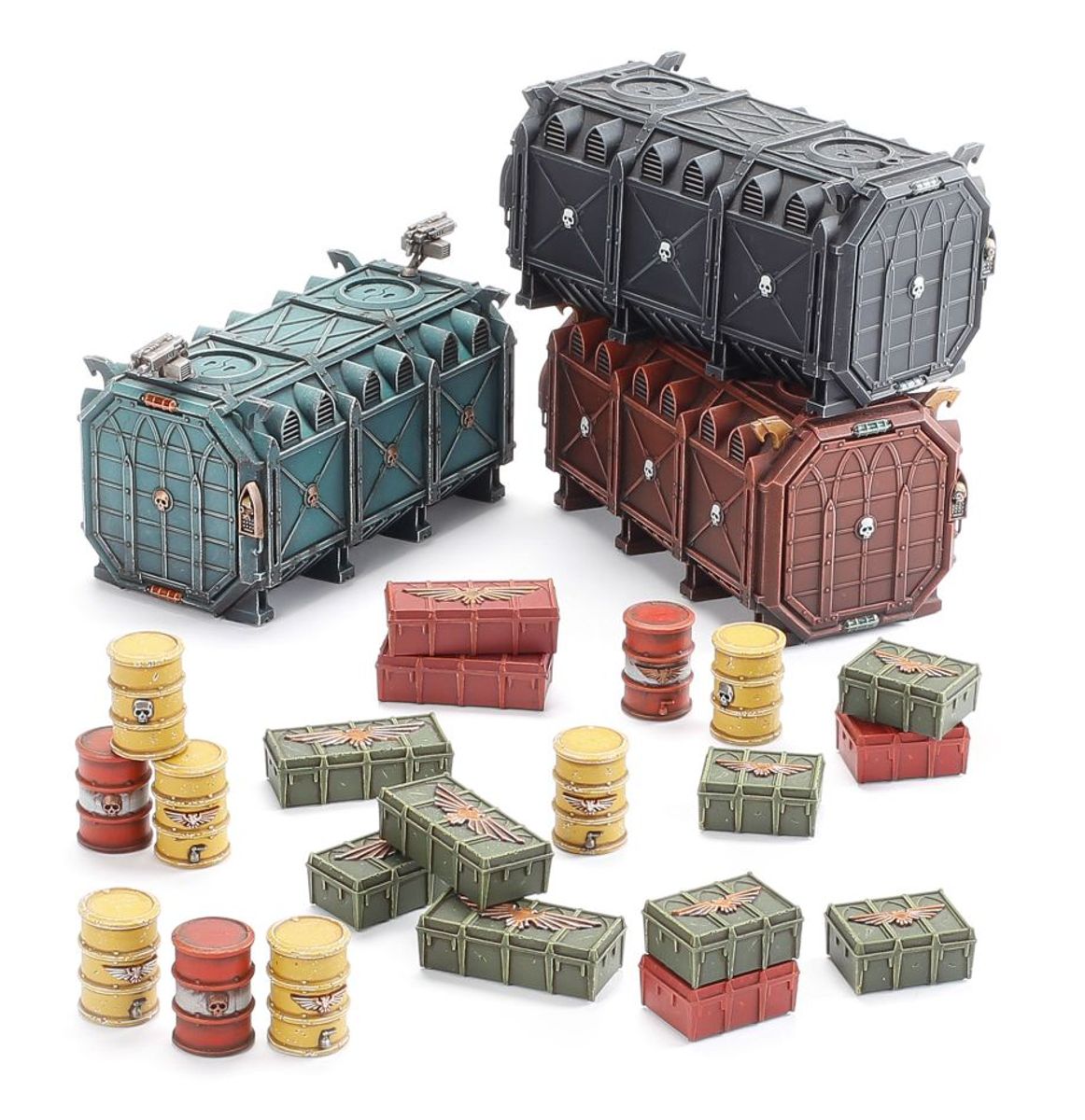 Warhammer 40,000: Battlezone: Manufactorum – Munitorum Armoured Containers
