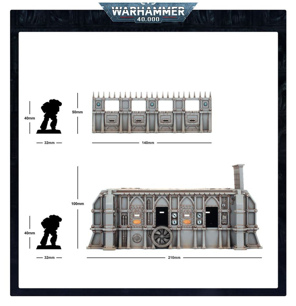 Warhammer 40,000: Battlezone: Fronteris – STC Hab-Bunker and Stockades