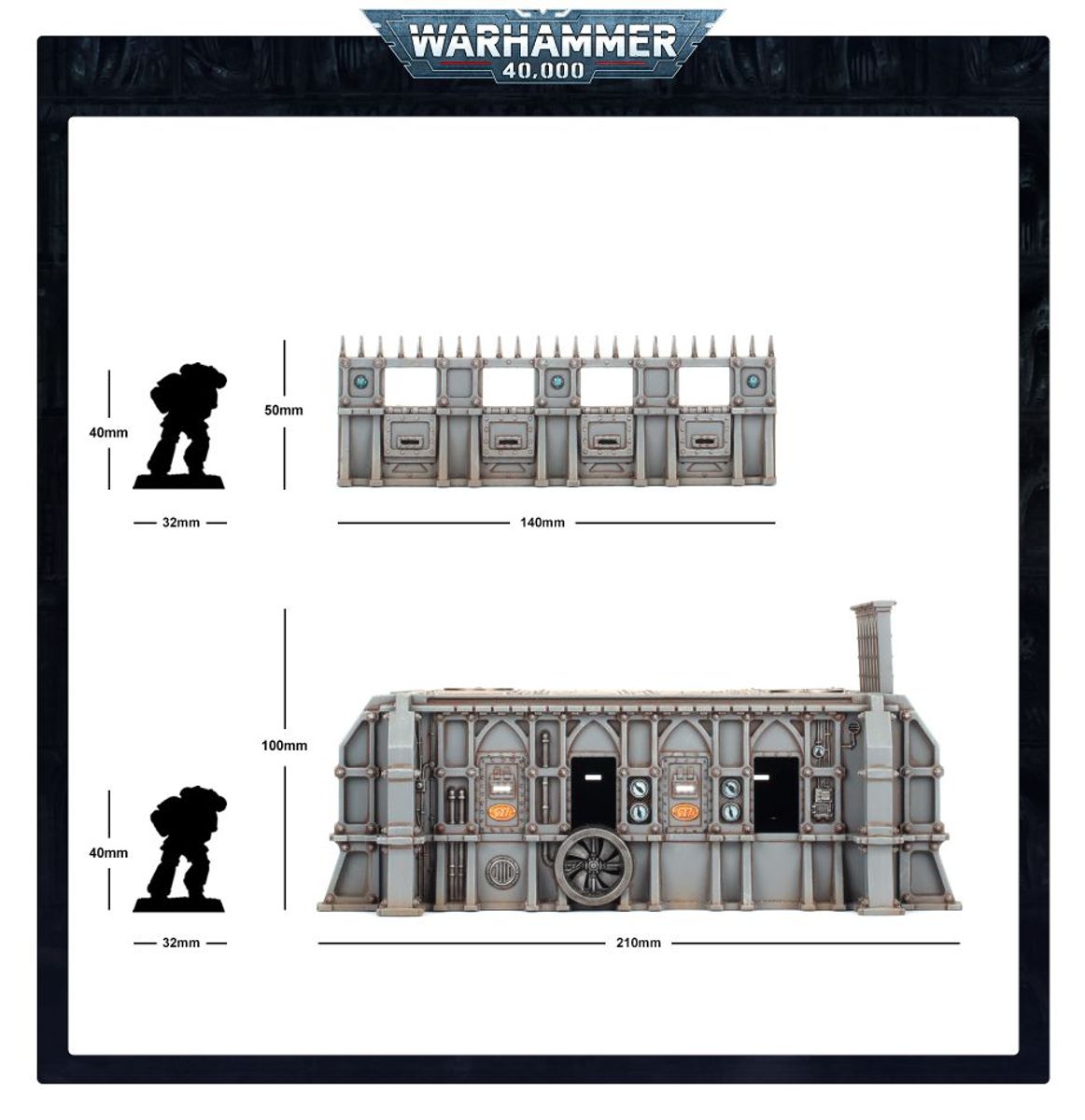 Warhammer 40,000: Battlezone: Fronteris – STC Hab-Bunker and Stockades