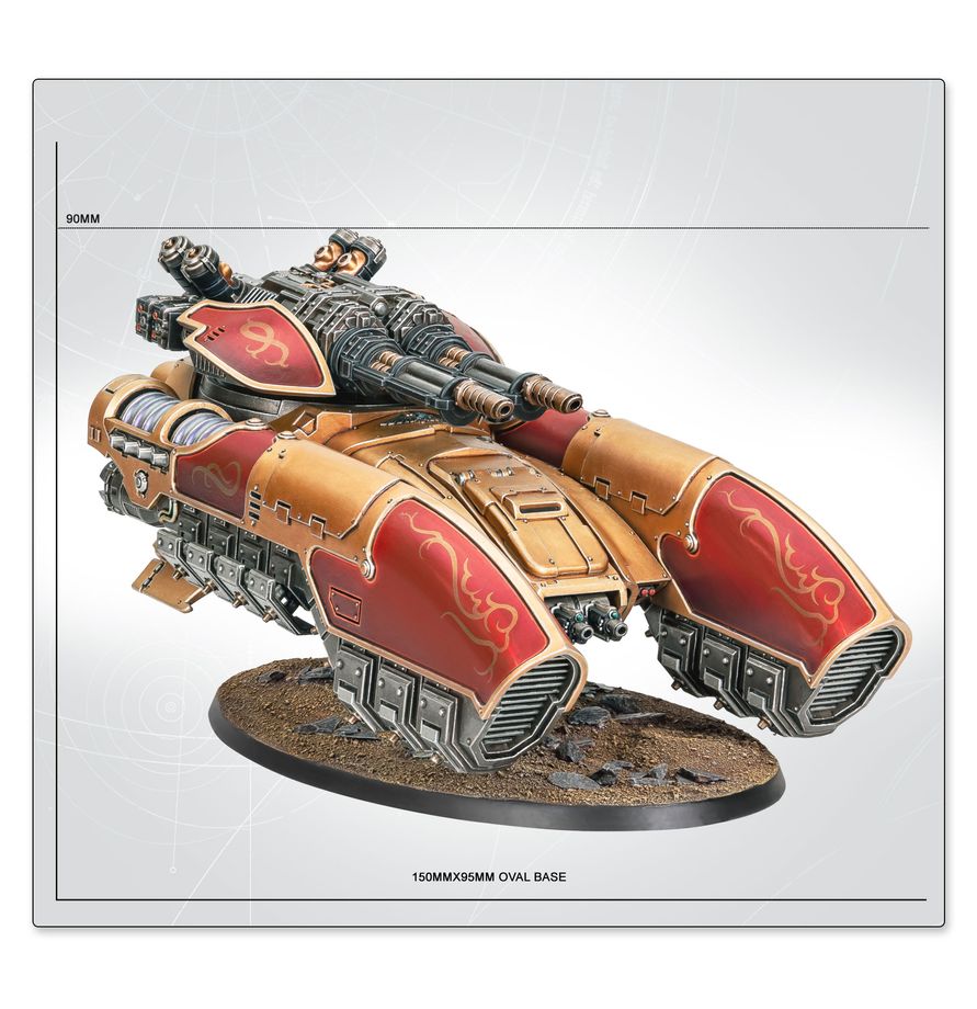Legio Custodes: Caladius Annihilator Grav-tank