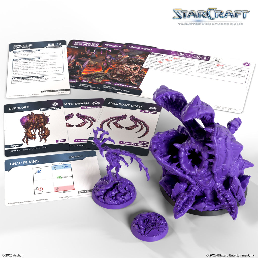 StarCraft TMG: Zerg Hero - Kerrigan & Omega Worm