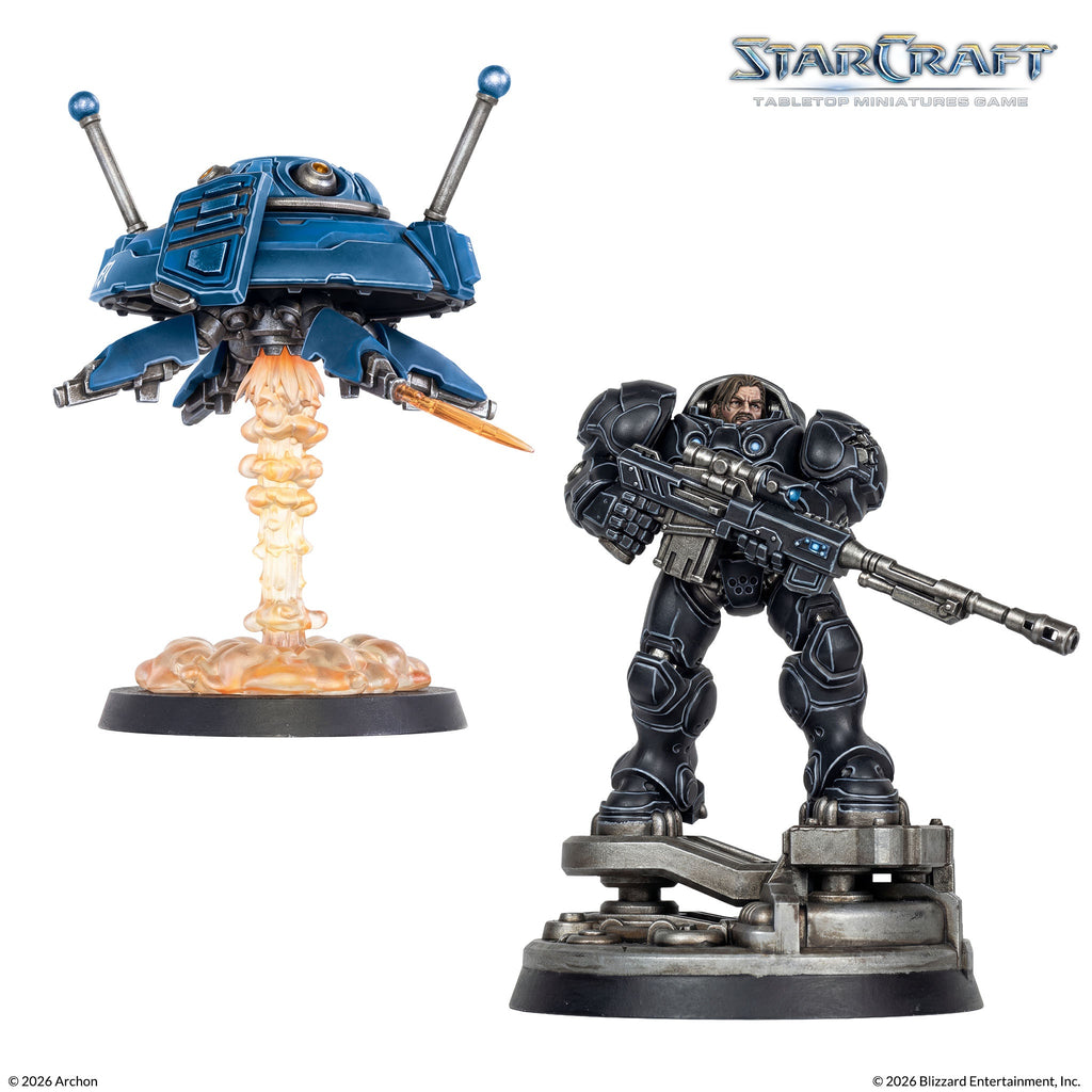 StarCraft TMG: Terran Hero - Jim Raynor & Point Defense Drone