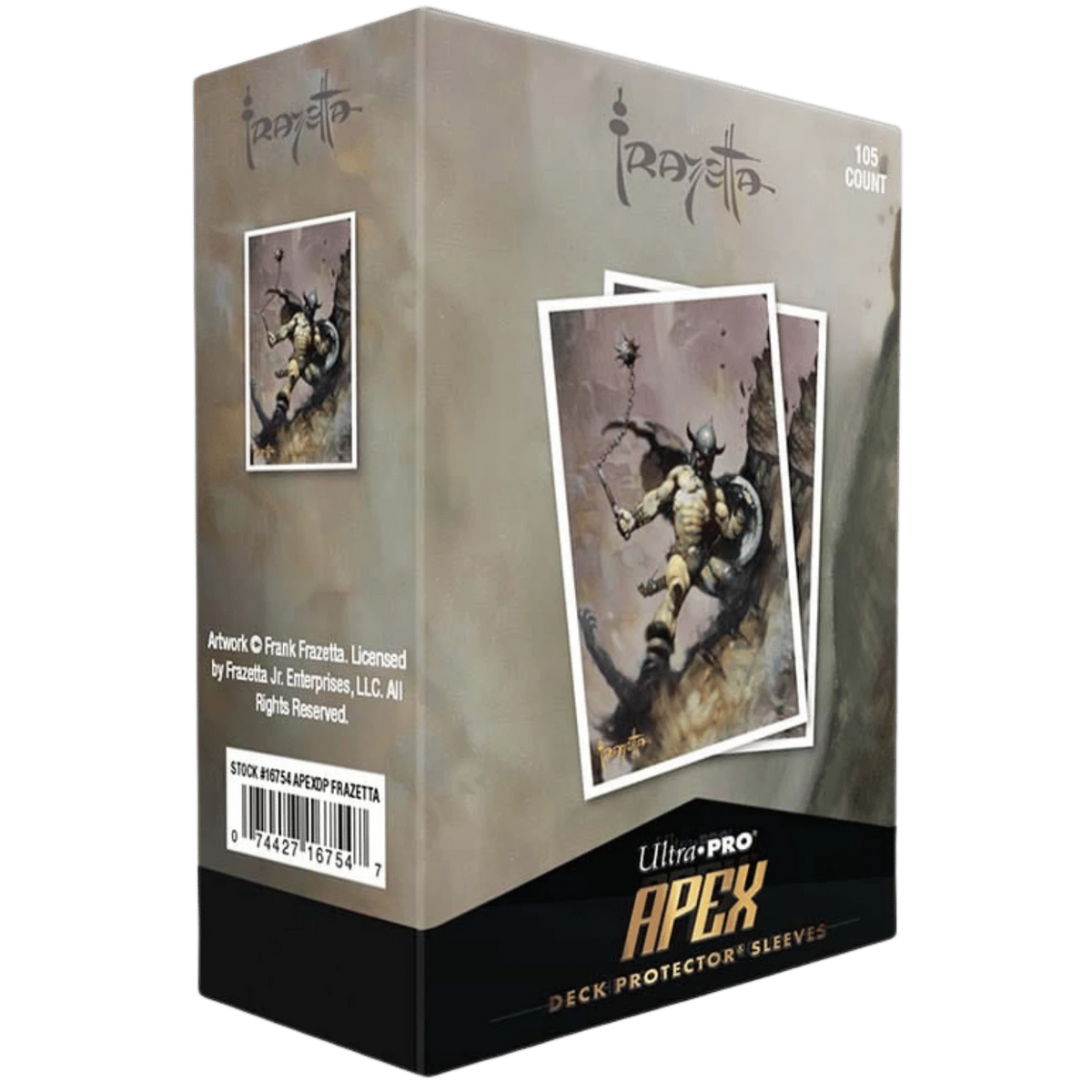 Ultra Pro Sleeves: AEPX - Frank Frazetta - Warrior with Ball and Chain (105ct)