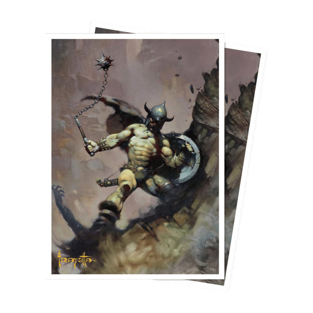 Ultra Pro Sleeves: AEPX - Frank Frazetta - Warrior with Ball and Chain (105ct)