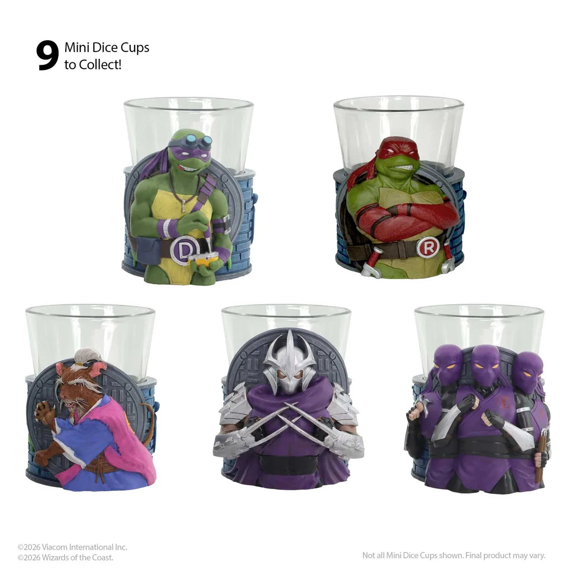 Magic: The Gathering | Teenage Mutant Ninja Turtles Mini dice Cups
