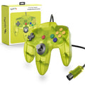 PROTO64 Wired Controller (Clear Yellow) (Nintendo 64)