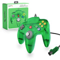 PROTO64 Wired Controller (Clear Green) (Nintendo 64)
