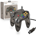 PROTO64 Wired Controller (Clear Black) (Nintendo 64)