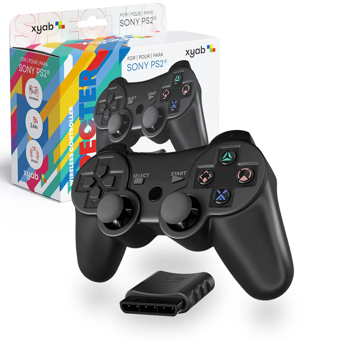 SPECTER Wireless Controller (Black) (PS2)