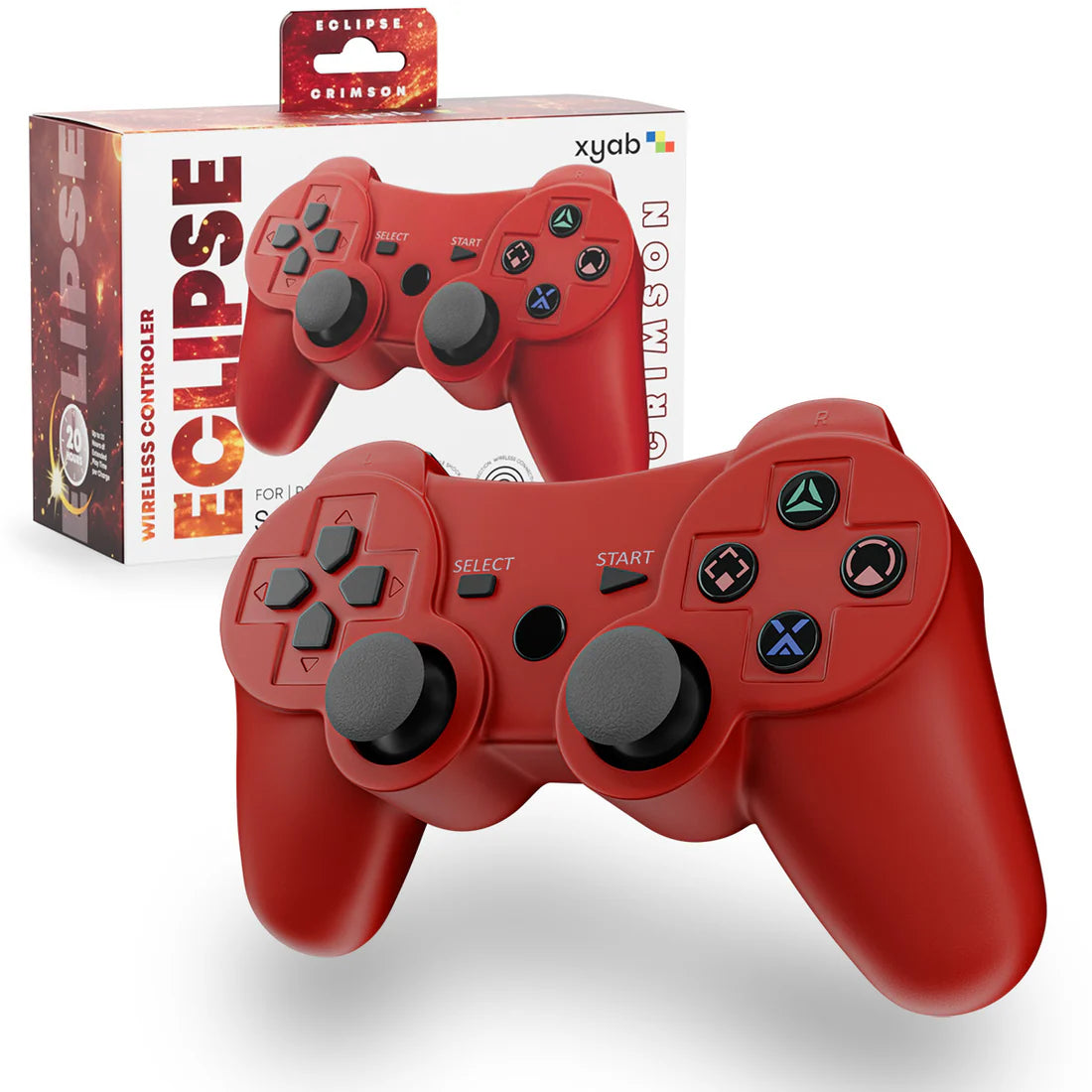 ECLIPSE Wireless Controller PlayStation 3 (Red)