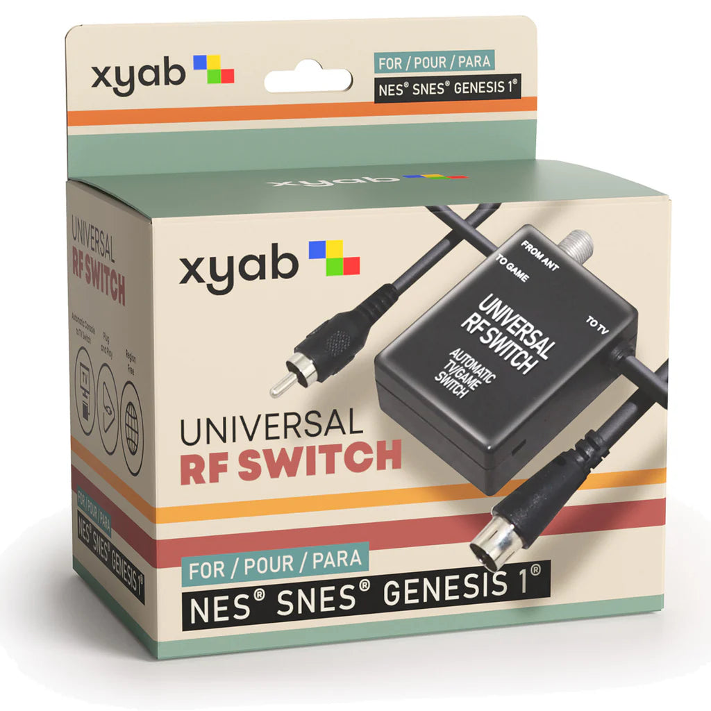 Universal RF Switch (NES/SNES/Genesis 1st Gen)