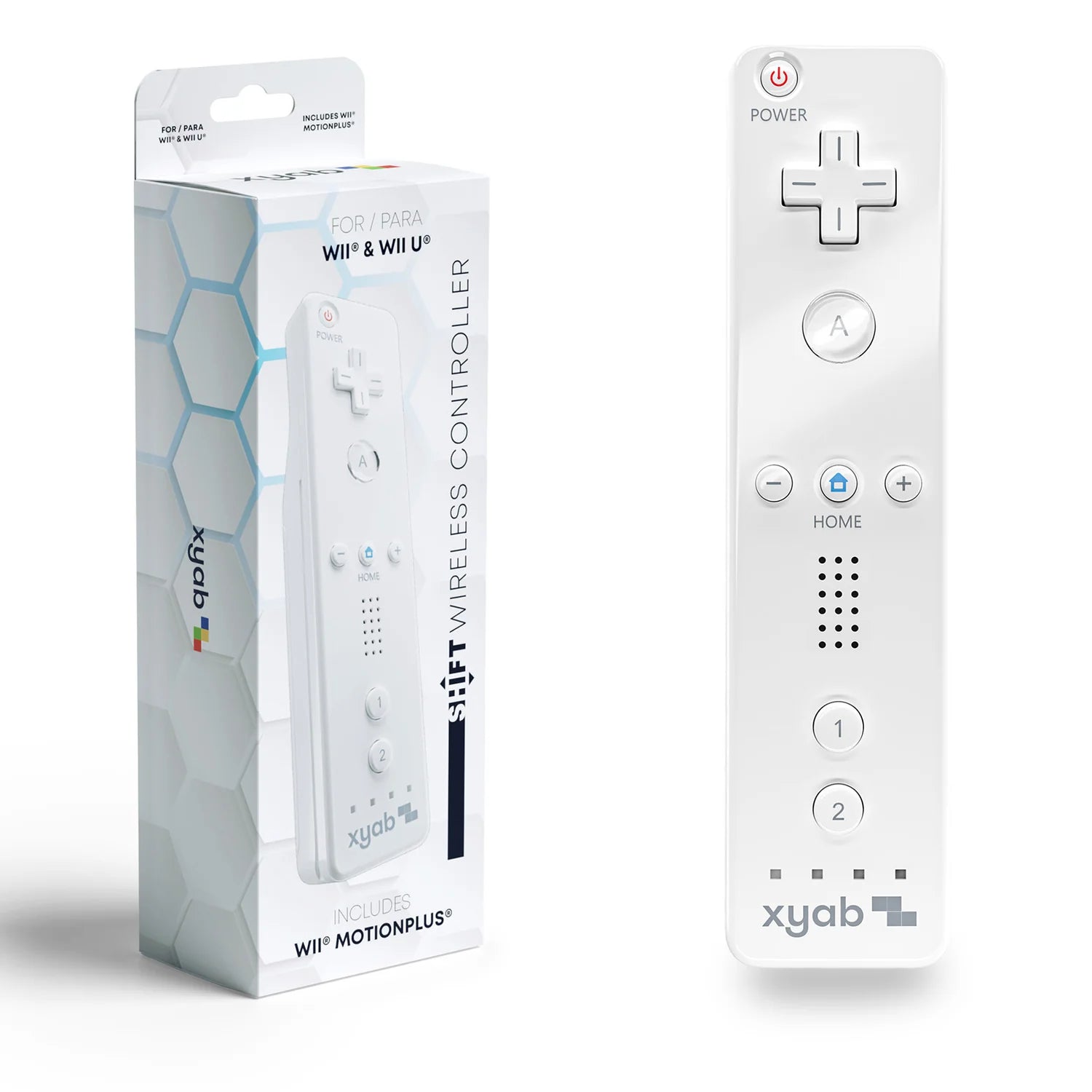 Wireless Controller (MOTION PLUS) (White) (Wii/Wii U)