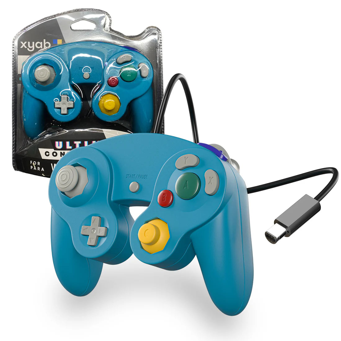 Wired Controller Game Cube/Wii/Wii U (Blue)