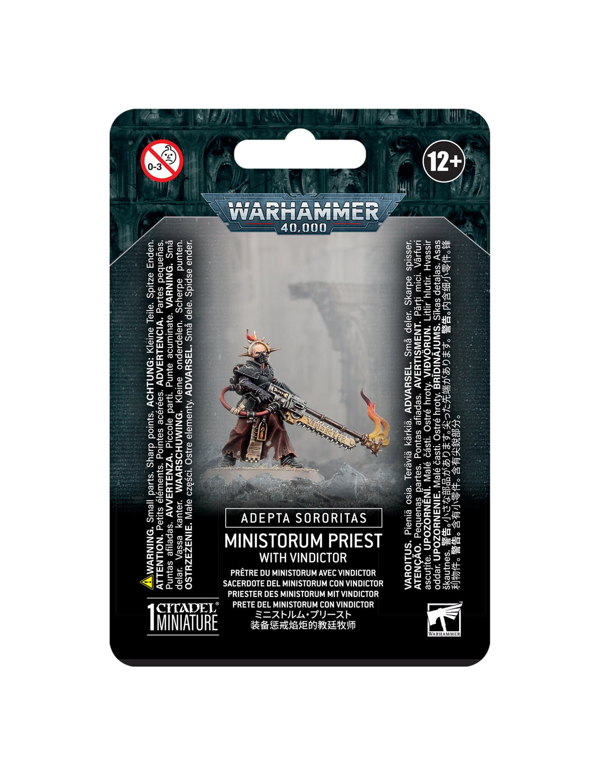 Adepta Sororitas: Ministorum Priest with Vindictor
