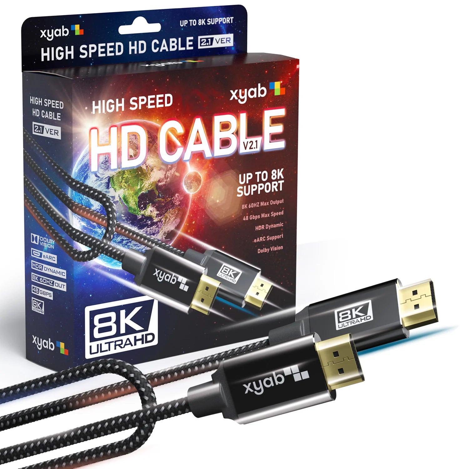 Universal HD 2.1 Ultra High Speed Cable