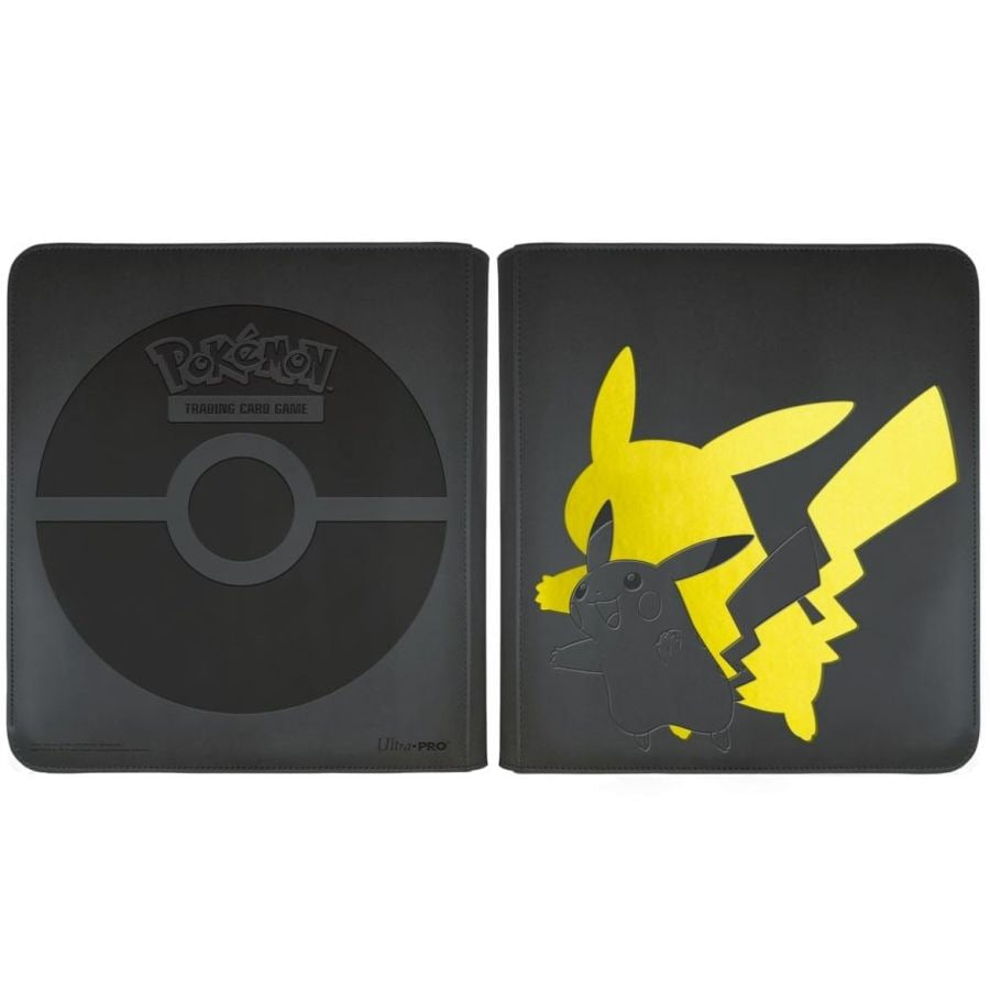 Ultra Pro: Pokemon: Elite Series: Pikachu 12-pocket Zippered Pro-Binder