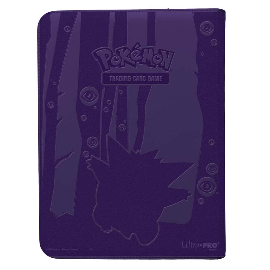 Ultra Pro: Pokemon: Elite Series Gengar 9-Pocket Zippered Pro Binder