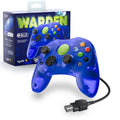 WARDEN Wired Controller (Blue) (Original Xbox)