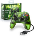 WARDEN Wired Controller (Green) (Original Xbox)