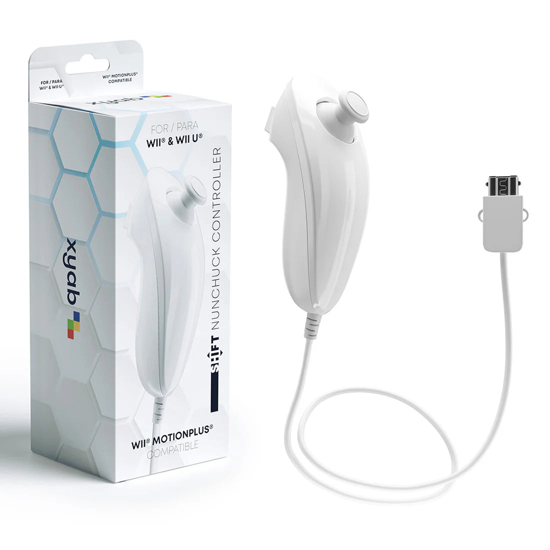 Wired Nunchuck Controller (White) (Wii/Wii U)